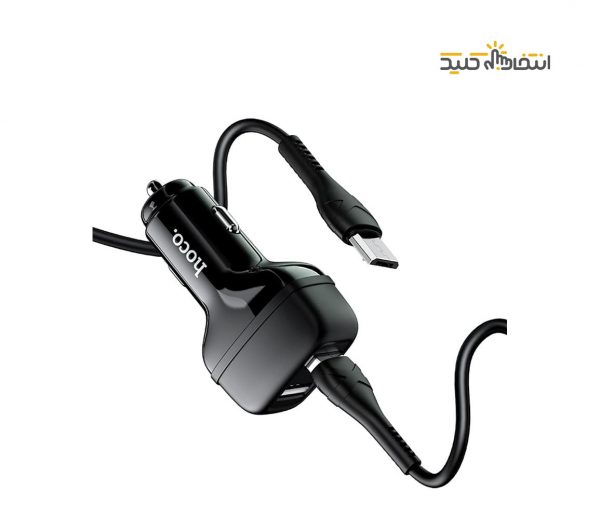 شارژر فندکی هوکو مدل Z36 همراه با کابل microUSB