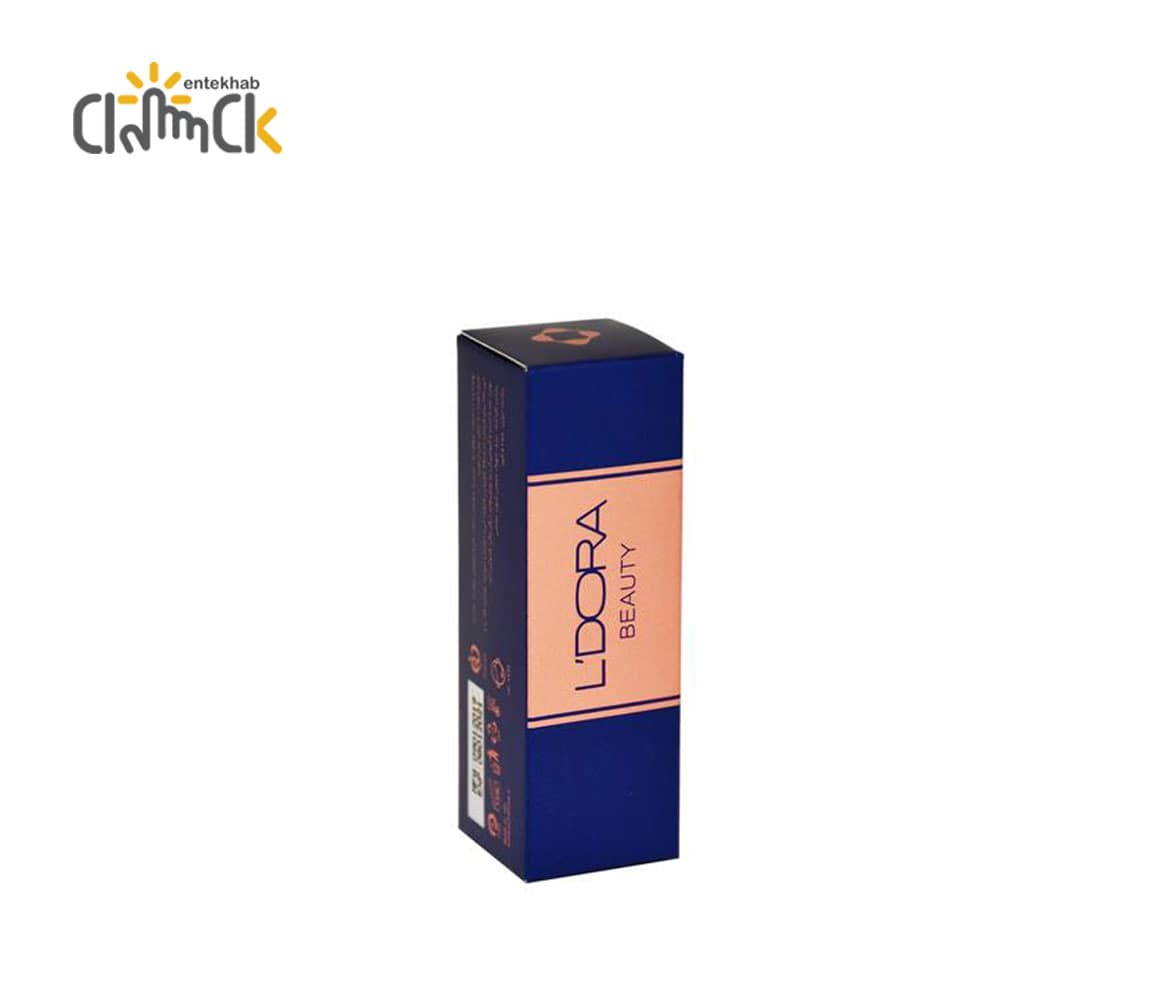 رژلب جامد نیمه مات کد LP12 لدورا